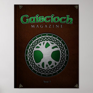 Gaiscioch Ausgabe-1 Abdeckung Poster