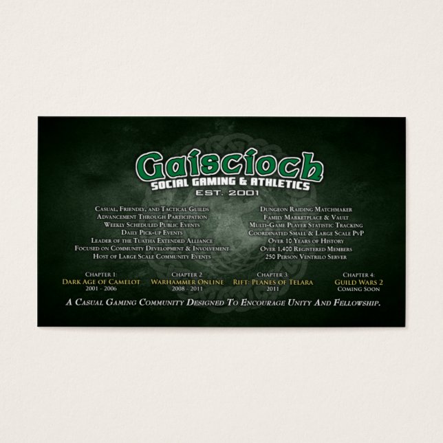 Gaiscioch Promo Cards (Vorderseite)