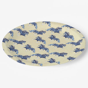 Gaited Horse Blámóða Pappteller