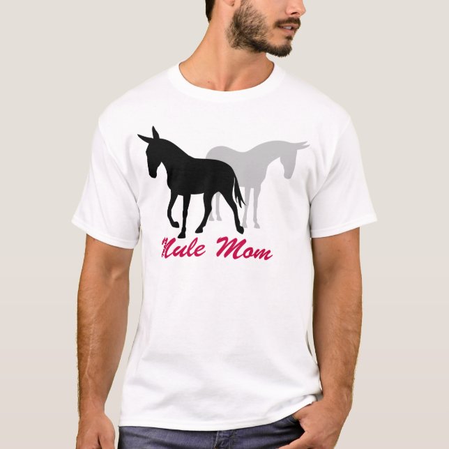 Gaited Maultier-Mama T-Shirt (Vorderseite)