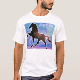 Gaited Saddlebred Racking-Pferd T-Shirt