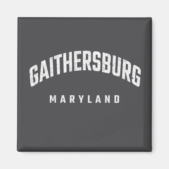 Gaithersburg Maryland Magnet (Vorne)