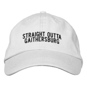 Gaithersburg  Maryland Mütze Bestickte Baseballkappe