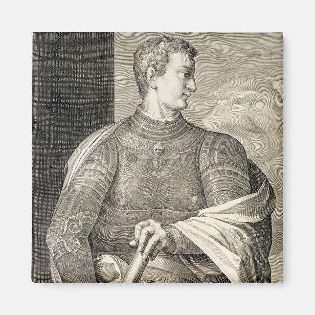 Gaius Caesar 'Caligula' (12-41 n.Chr.) Kaiser von  Magnet (Vorne)