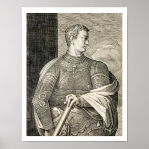 Gaius Caesar 'Caligula' (12-41 n.Chr.) Kaiser von  Poster