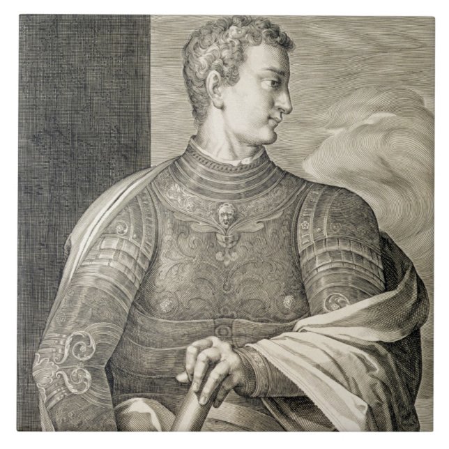 Gaius Caesar "Caligula" (ANZEIGE 12-41) Kaiser von Fliese (Vorderseite)