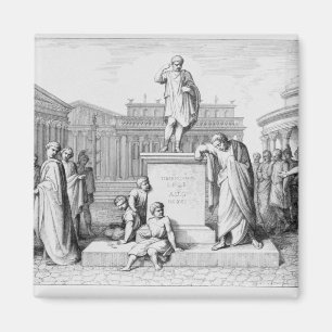 Gaius Gracchus weinte vor dem Vater Magnet