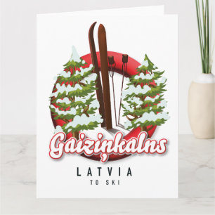 Gaiziņkalns Lettland Skilogo Karte