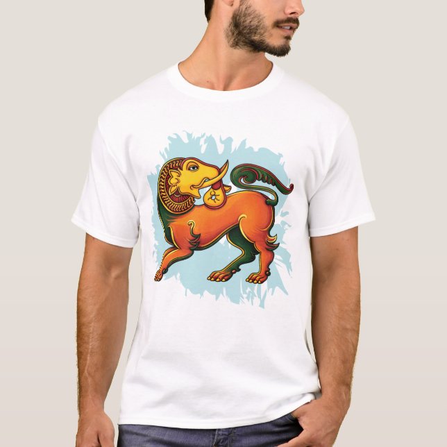 Gajasinha – Mythical Guardian of Strength T-Shirt (Vorderseite)