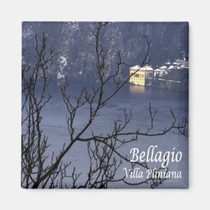GAL011 BELLAGIO, Comer See, Italien, Kühlschrank Magnet