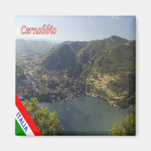 GAL029 CERNOBBIO, Comer See, Italien, Kühlschrank Magnet