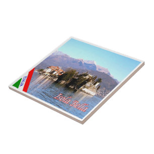 GAL054 ISOLA BELLA, Lago Maggiore, Italien Fliese