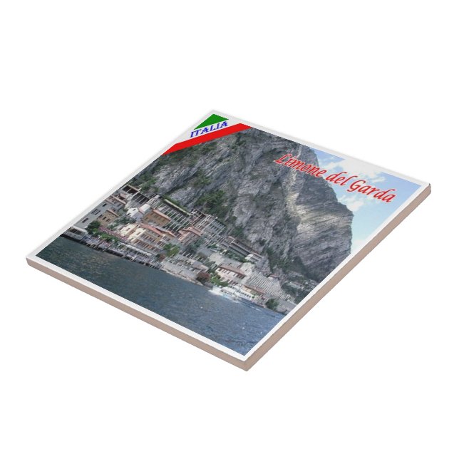GAL078 LIMONE del GARDA, Italien, Fliese (Seite)