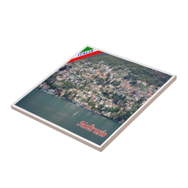 GAL090 MOLTRASIO, Comer See, Italien, Fliese (Seite)