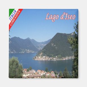 GAL092 MONTE ISOLA, Lake Iseo, Italien, Kühlschran Magnet