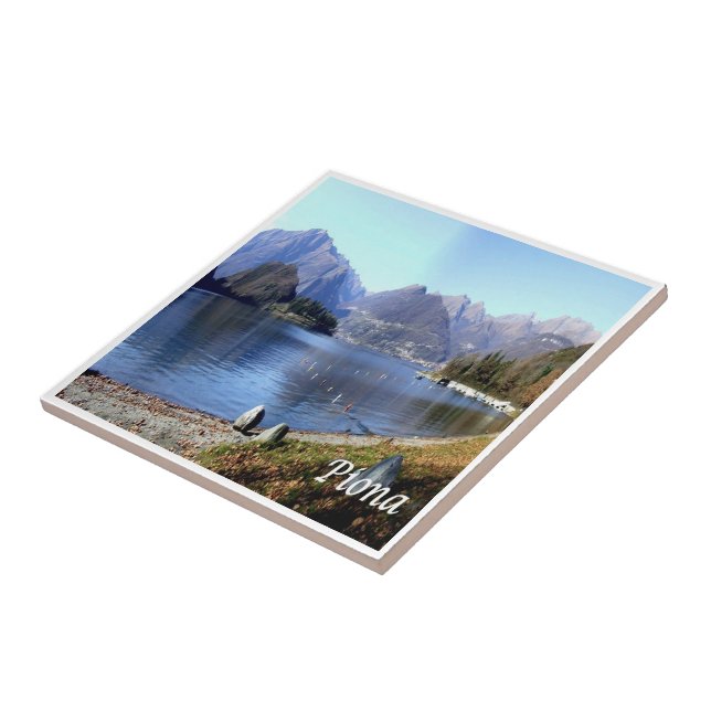 GAL096 PIONA, Comer See, Italien Fliese (Seite)