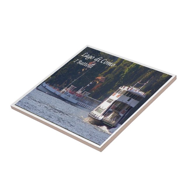 GAL100 LAKE COMO, Boote, Italien, Fliese (Seite)