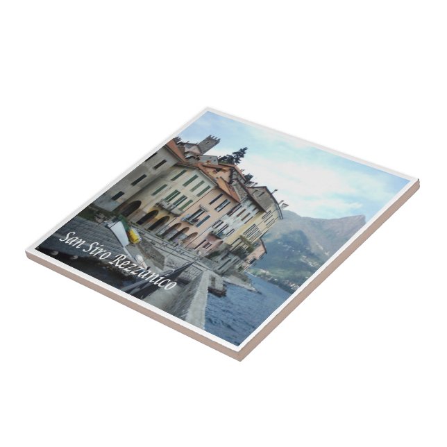GAL106 SAN SIRO, REZZANICO, Comer See, Fliese (Seite)