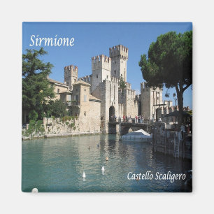 GAL111 SIRMIONE, Gardasee, Castle Scaligero, Magnet
