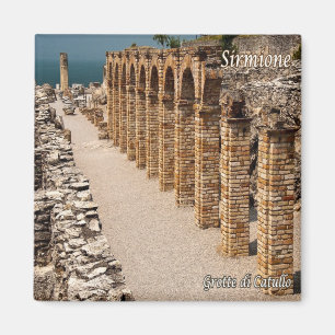 GAL113 SIRMIONE Höhlen von Catullo, Italien, Kühls Magnet