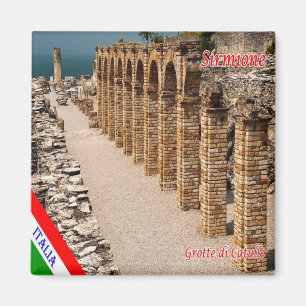 GAL114 SIRMIONE Höhlen von Catullo, Gardasee, Magnet