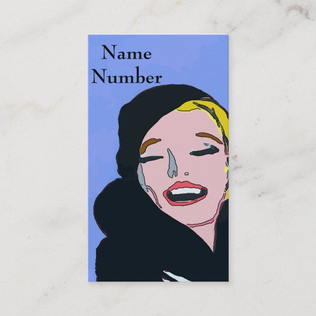 Gal Business Card Art Visitenkarte (Vorderseite)