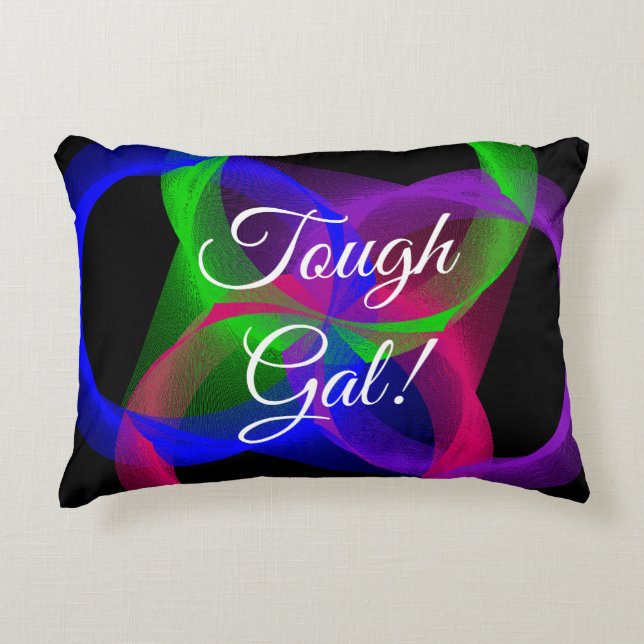 Gal Geometric Accent Pillow Dekokissen (Vorderseite)