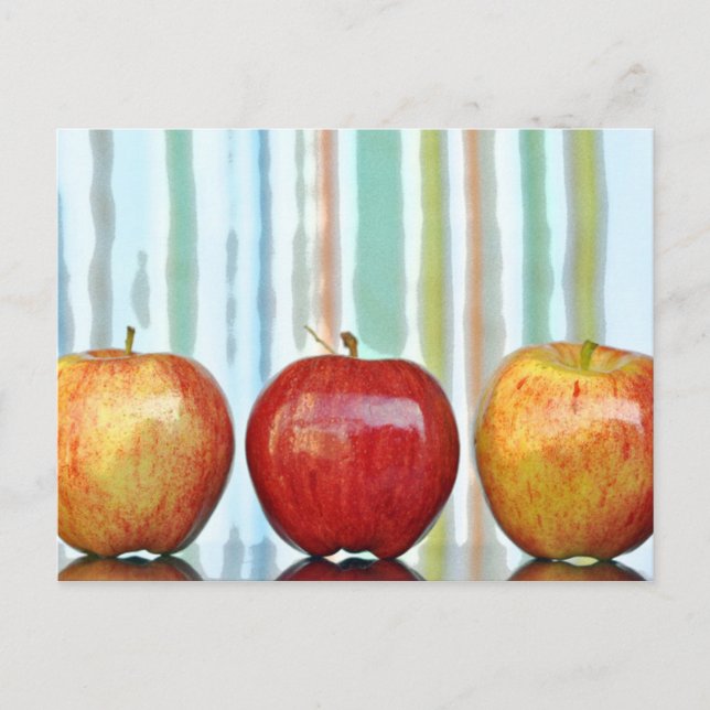 Gala Apples Postkarte (Vorderseite)