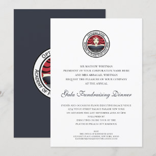 Gala Fundraising-Dinner Einladung