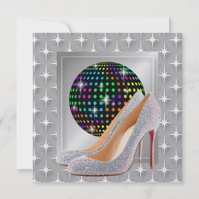 Gala-Veranstaltung/Diskothek Einladung (Vorderseite)