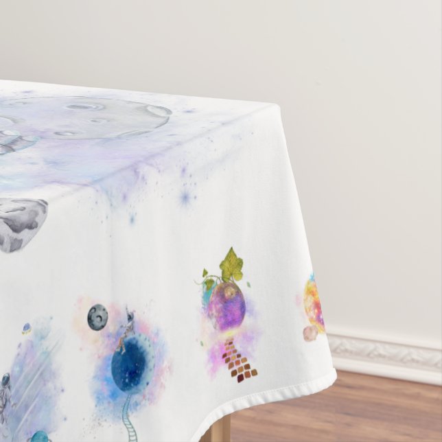 Galactic Adventure Party Tableclout Tischdecke (Beispiel)