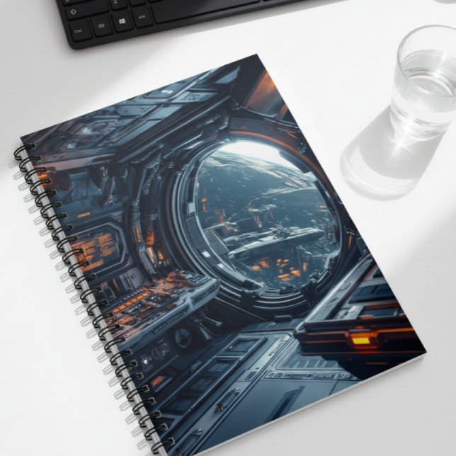 Galactic Dreams notebooks galaxy  Notizblock (Von Creator hochgeladen)