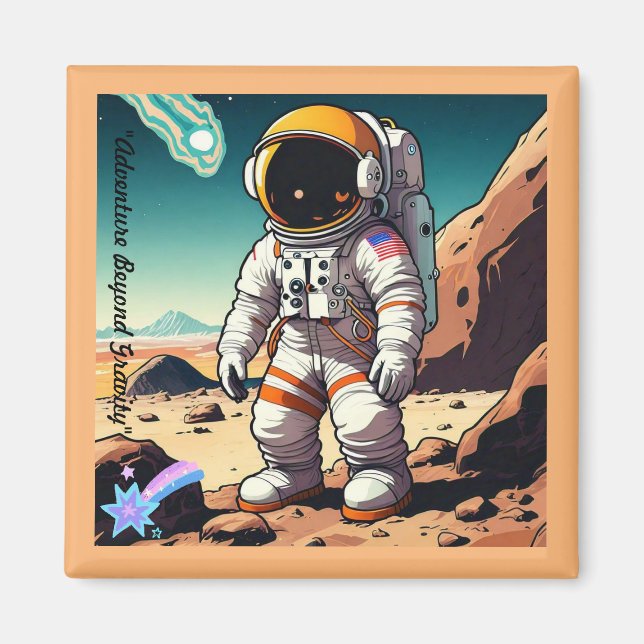 "Galactic Explorer" Magnet (Vorne)