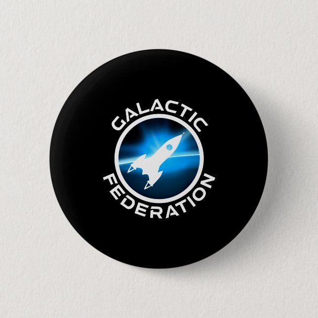 Galactic Federation Logo _1  Button (Vorderseite)