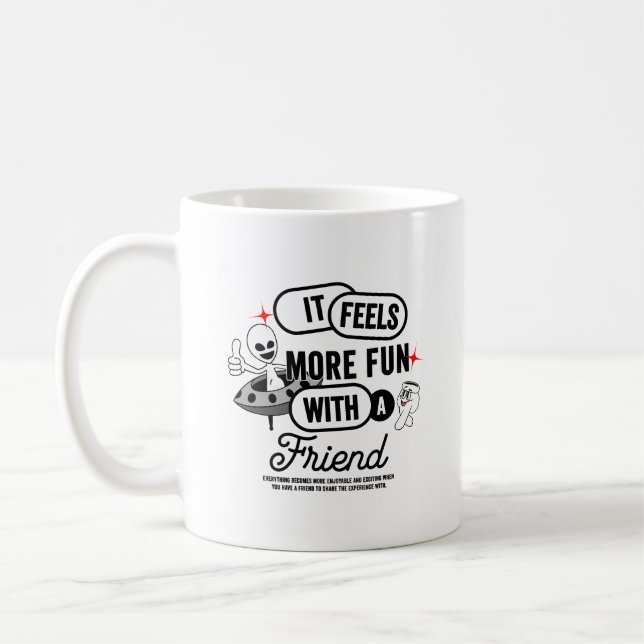 Galactic Friends Space | 11# Klassische Tasse (Links)