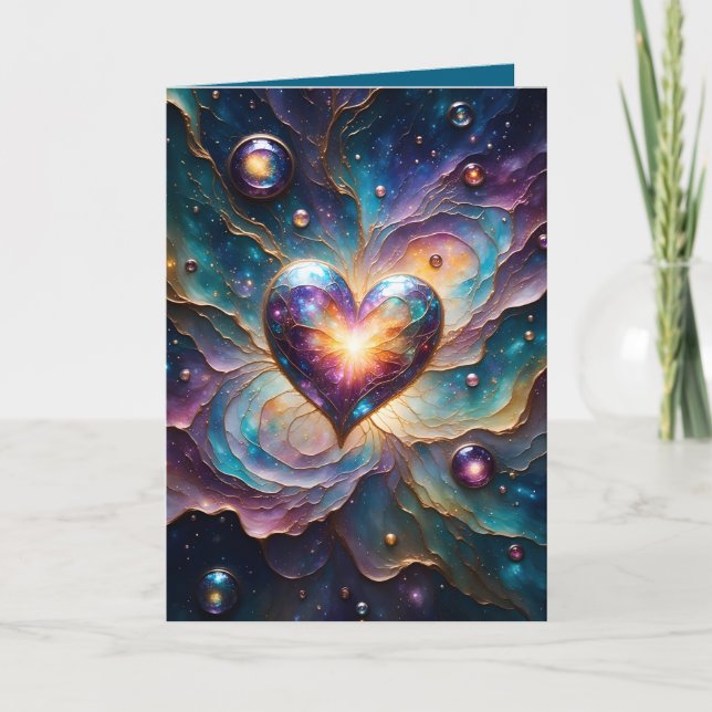 Galactic Heart of the Universe Karte (Vorderseite)
