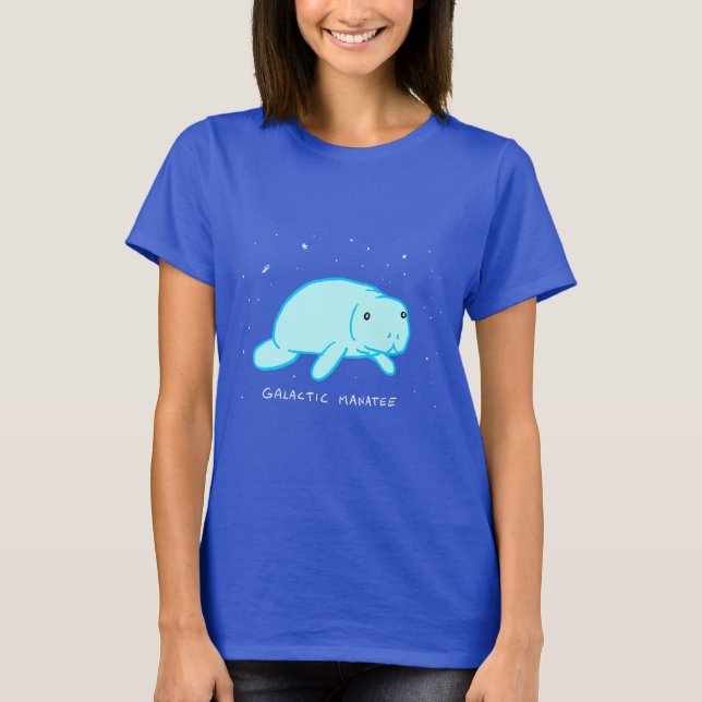 Galactic Manatee T - Shirt (Vorderseite)