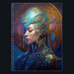 Galactic Queen Science Fiction Fantasy Notizblock<br><div class="desc">Fantasy, Sci-fi & Horror Art von The Lunarium.</div>