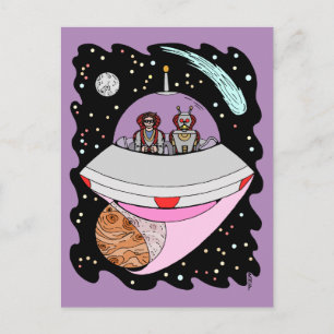 Galactic Road Trip 2018 Postkarte