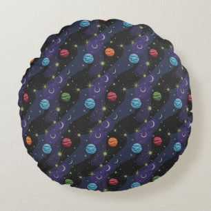 Galactic Sky Rundes Kissen