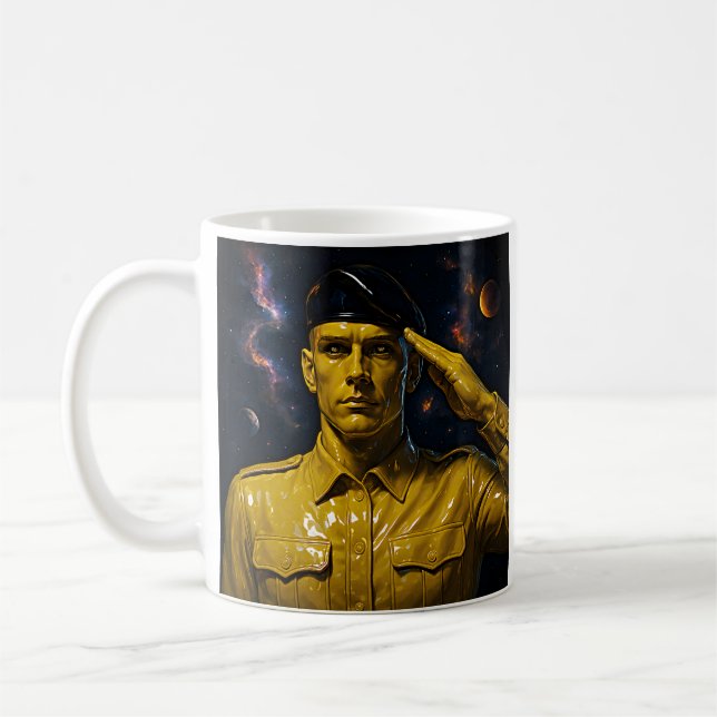 Galactic Soldier Salute Kaffeetasse (Links)