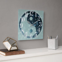 Galactic Ying Yang Wall Clock