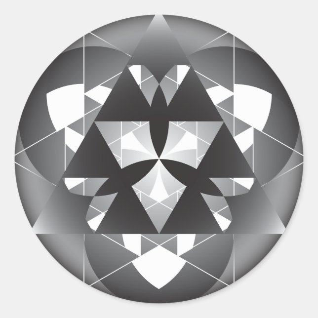 GalacticJedi-Aufkleber Runder Aufkleber (Vorderseite)