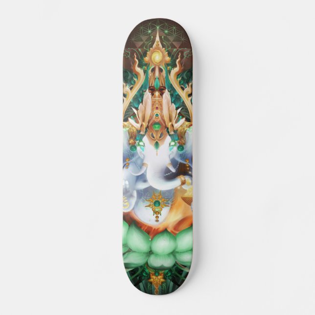Galactik Ganesh Skateboard (Vorderseite)