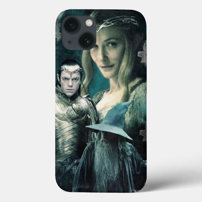 Galadriel, ELROND™ und Gandalf Graphic Case-Mate iPhone Hülle (Rückseite)