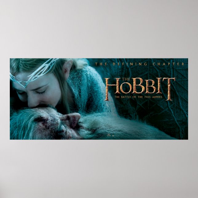 Galadriel Kisses Gandalf Poster (Vorne)
