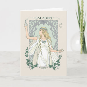 Galadriel Licht von Valinor Grafik Karte