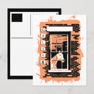 Galafenster Postkarte