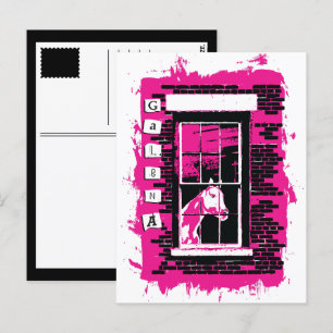 Galafenster Postkarte