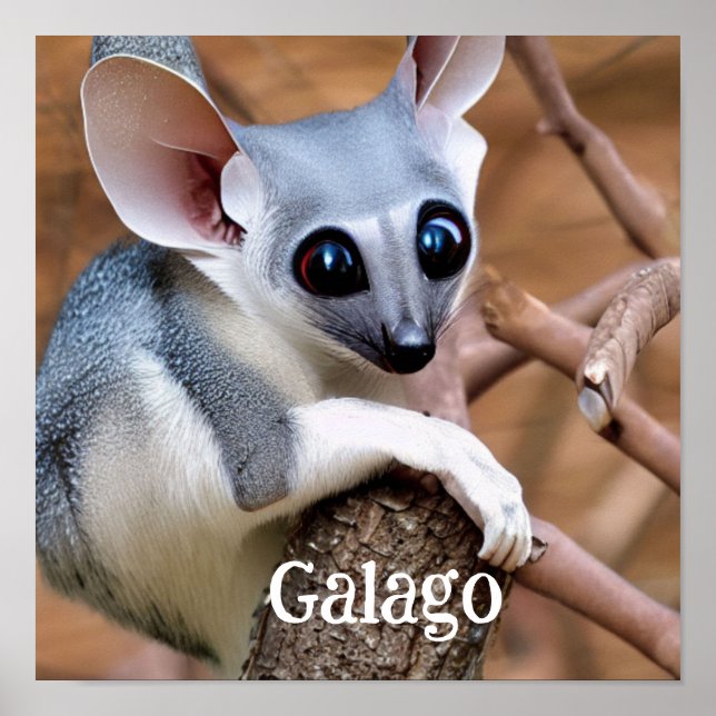 Galago aka Bush Baby Poster (Vorne)
